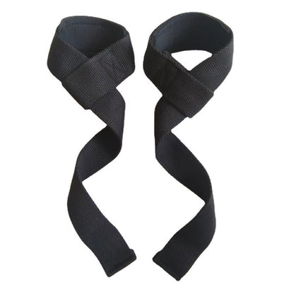 1 Pair Gym Lifting Straps Fitness Gloves Anti-Slip Hand Wraps Wrist Straps Support for Weight Lifting Powerlifting Training