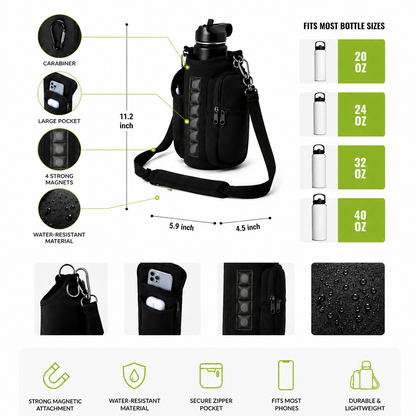 Magnetic Workout Essentials Bag