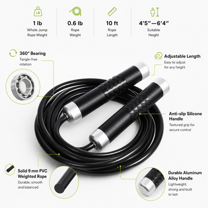 Weighted Performance Jump Rope