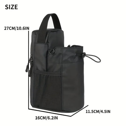 2025 New Magnetic Water Bottle Pouch Bag Gym-Specific Water Cup Holder with Strong Magnet for Outdoor Sports Cup Holder Bag